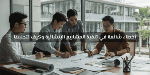 تنفيذ المشاريع الإنشائية
